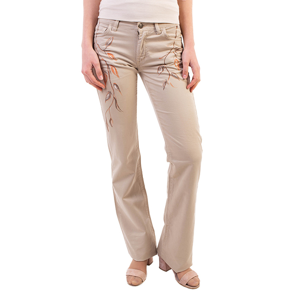 Laltramoda Pants Women size 28 Linen - Picture 1 of 5